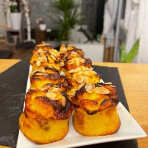 Tortini di mela con collagene