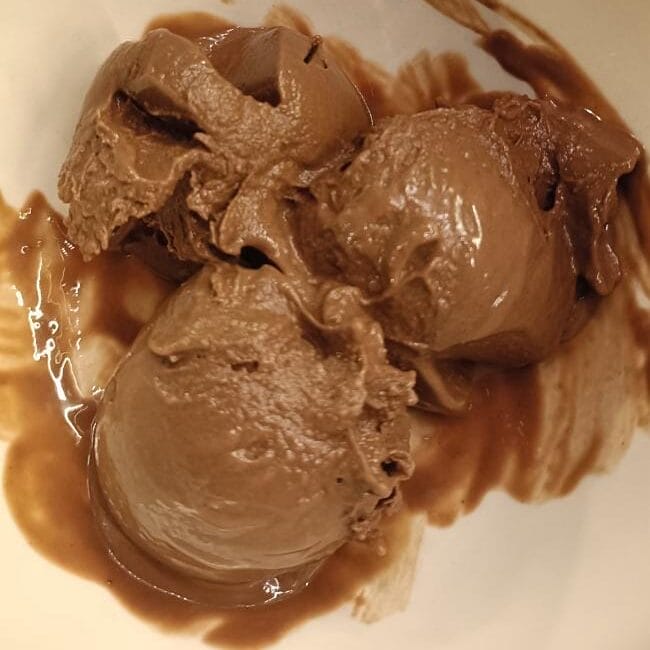 Gelato proteico al cioccolato