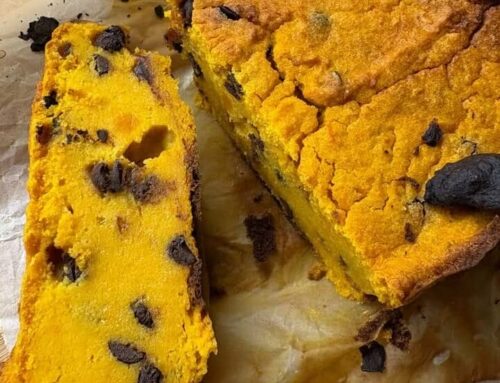 Plumcake alla zucca con collagene
